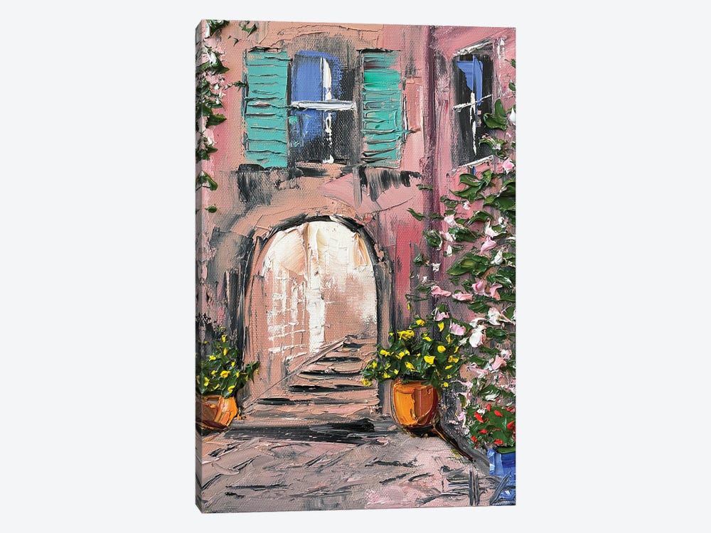 Streets Of Paris, France by Lisa Elley 1-piece Canvas Wall Art
