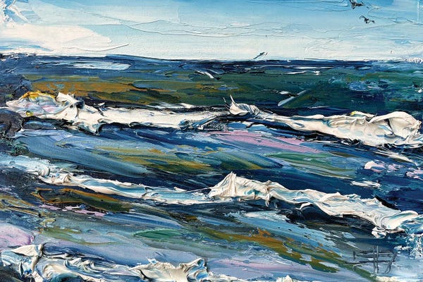 Lisa Elley: Pescadero Beach by Lisa Elley