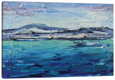 Lover'S Point, Pacific Grove Canvas Art Print - Big Sur Art