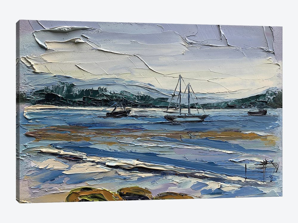 Sailing In Monterey by Lisa Elley 1-piece Art Print