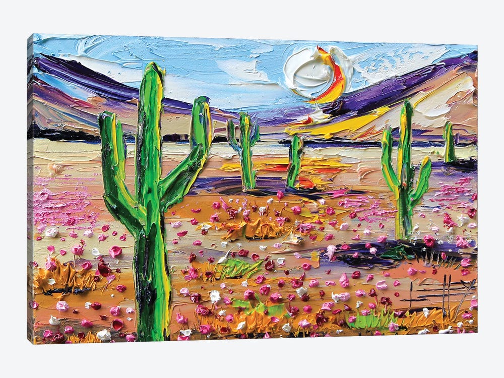 Desertscape by Lisa Elley 1-piece Canvas Wall Art