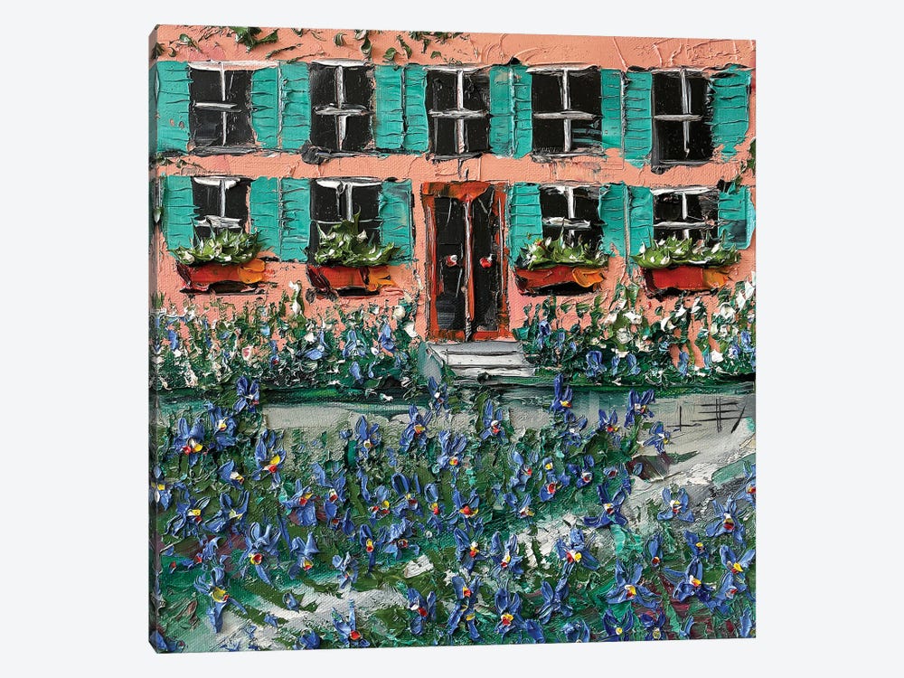 At Home With Monet by Lisa Elley 1-piece Canvas Artwork
