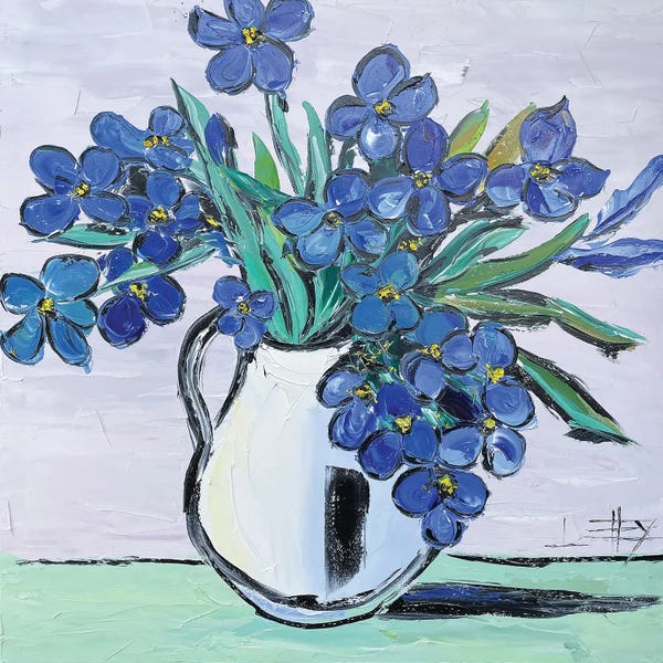 Artists Like Van Gogh: Irises by Lisa Elley