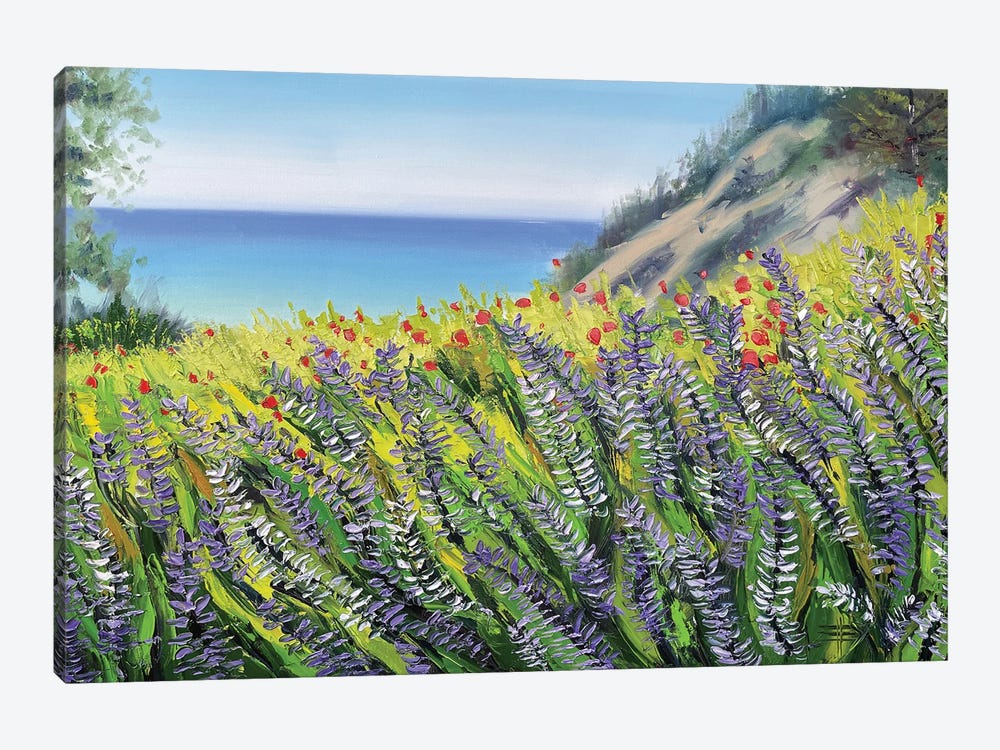 The Story Of Big Sur by Lisa Elley 1-piece Art Print