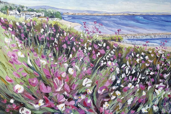 Lisa Elley: Springtime Dream On The Coast by Lisa Elley