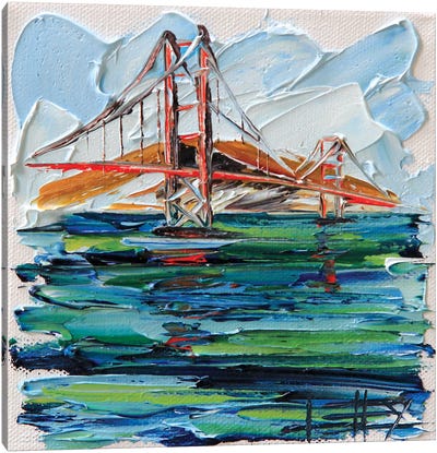 Golden Gate Bridge VIII Canvas Art Print - Golden Gate Bridge