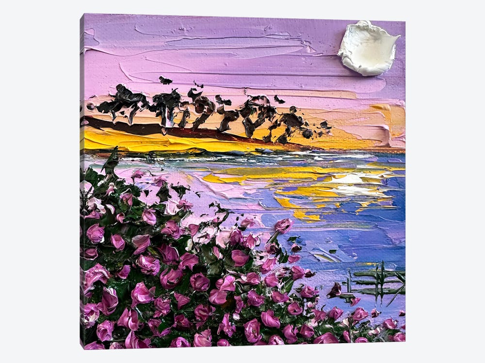 Sunset Shores La Jolla by Lisa Elley 1-piece Art Print