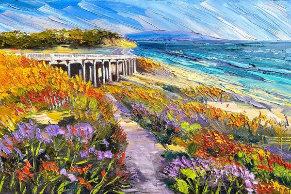 Lisa Elley: Torrey Pines San Diego by Lisa Elley