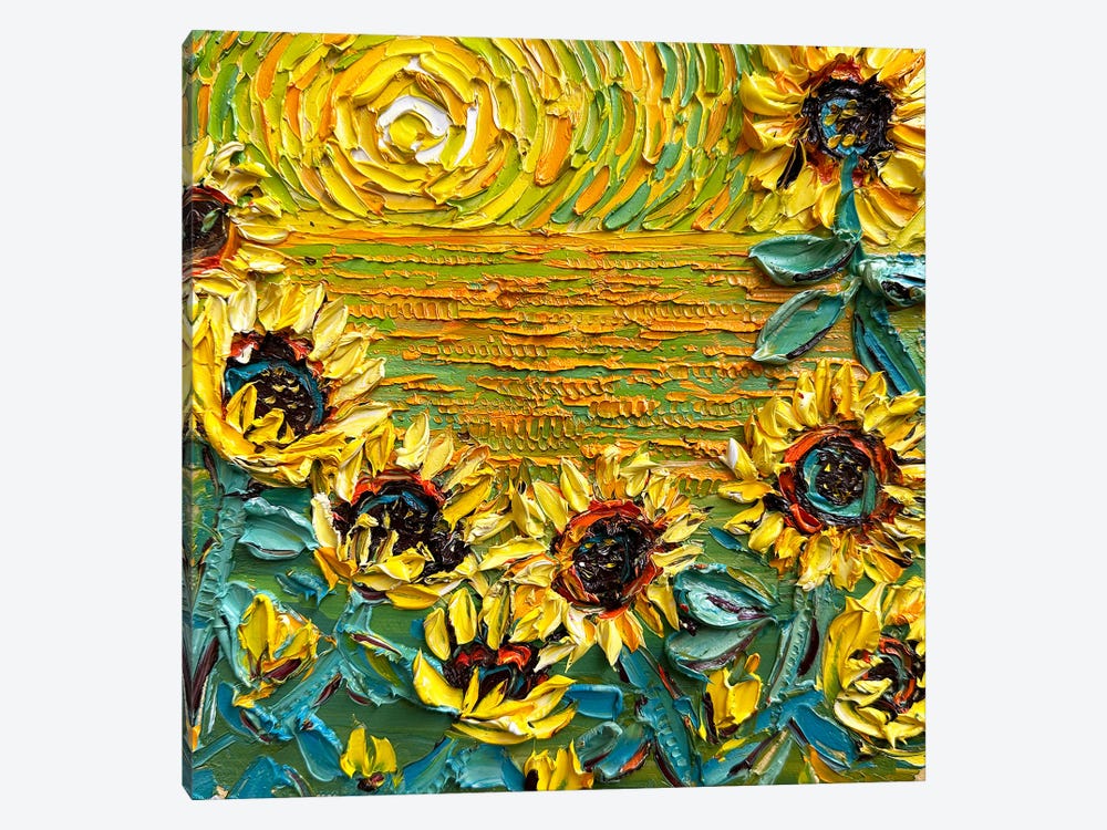 Heavenly Bloom by Lisa Elley 1-piece Canvas Art