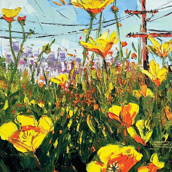 Los Angeles Skylines: Lovely Los Angeles by Lisa Elley