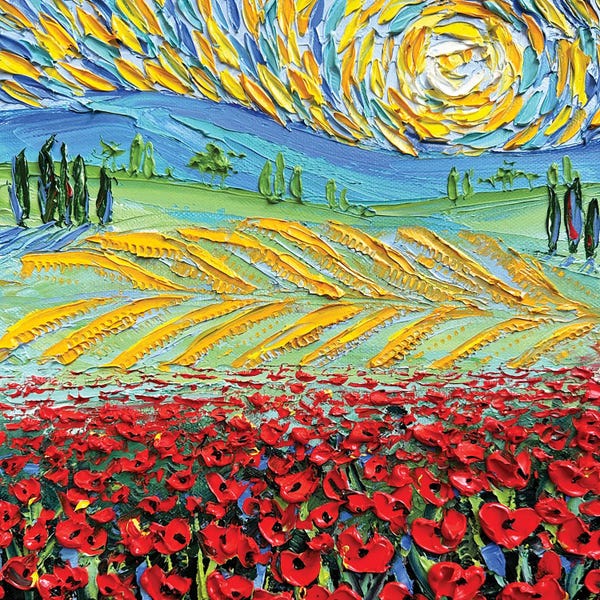 Vineyards: To The Vineyard We Gogh by Lisa Elley