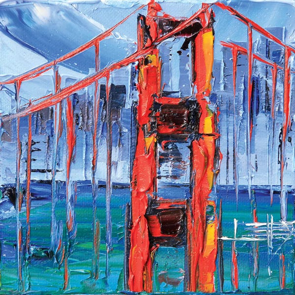 Lisa Elley: Golden Gate Bridge Glory by Lisa Elley