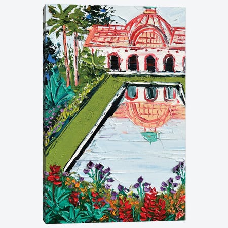 Balboa Park In San Diego With Botanical Gardens And Lily Pond Canvas Print #LEL754} by Lisa Elley Canvas Print
