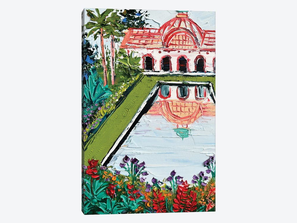 Balboa Park In San Diego With Botanical Gardens And Lily Pond by Lisa Elley 1-piece Art Print