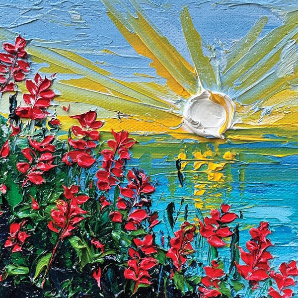 San Diego: Lilies At La Jolla San Diego by Lisa Elley