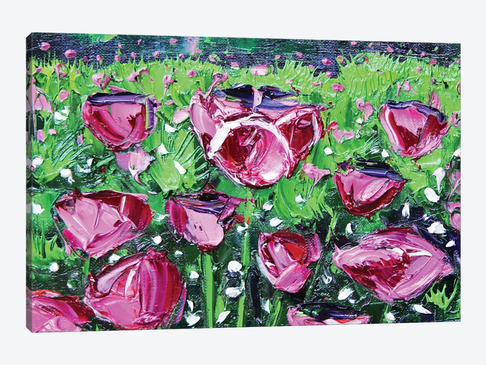 Monet's Poppies by Lisa Elley 1-piece Art Print