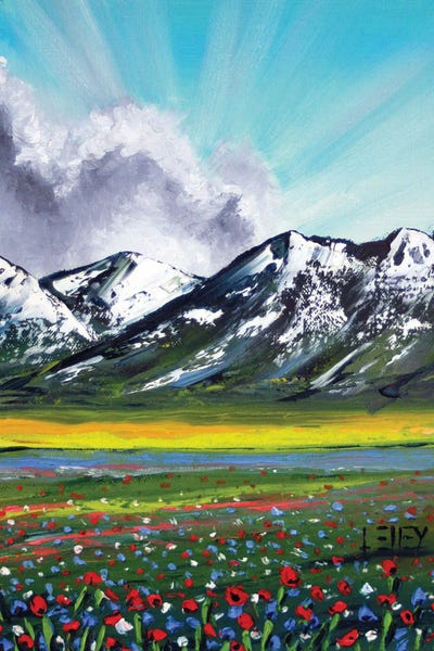 Lisa Elley: Mountain Wildflowers by Lisa Elley
