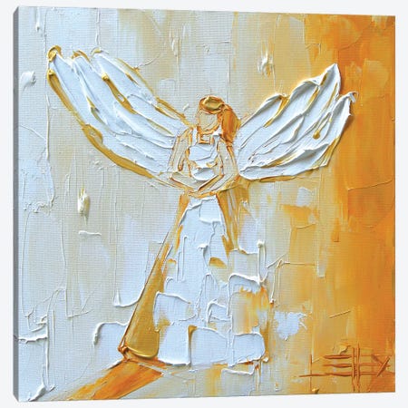 Angel Canvas Print #LEL7} by Lisa Elley Canvas Print