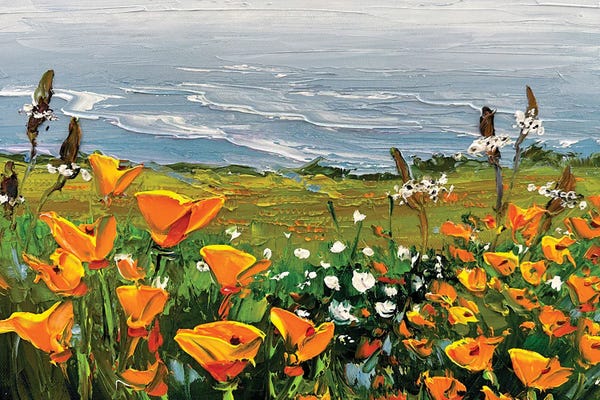 Textured Florals: Coastal Bloom by Lisa Elley