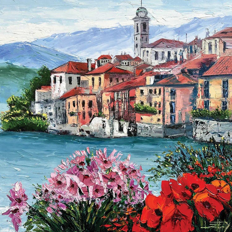 Varenna Lake Como Fine Art Print Wall Decor Italian Lakes 