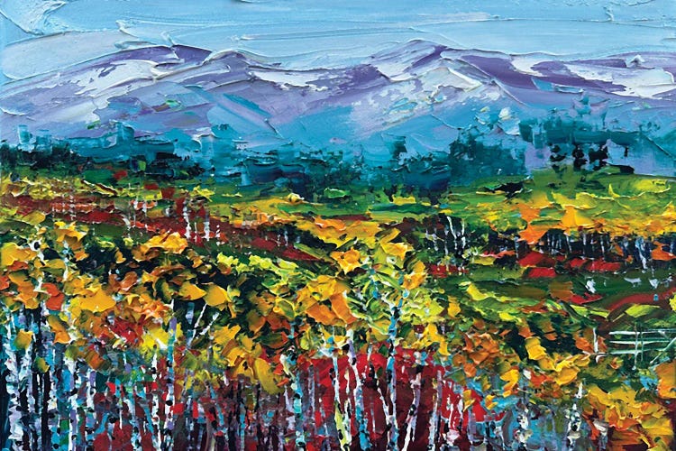 Hues Of Fall by Lisa Elley wall art