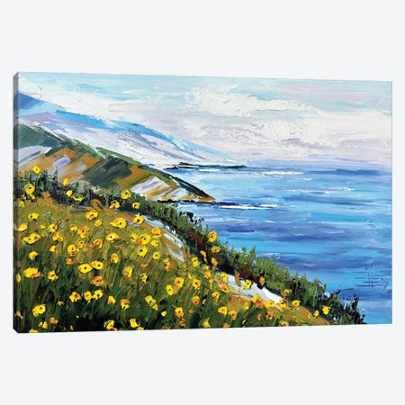 Enchanted Coast Canvas Print #LEL836} by Lisa Elley Canvas Art