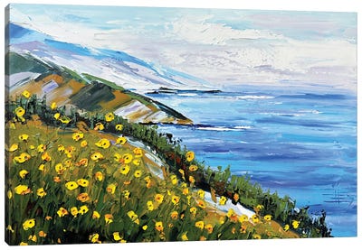 Enchanted Coast Canvas Art Print - Lisa Elley