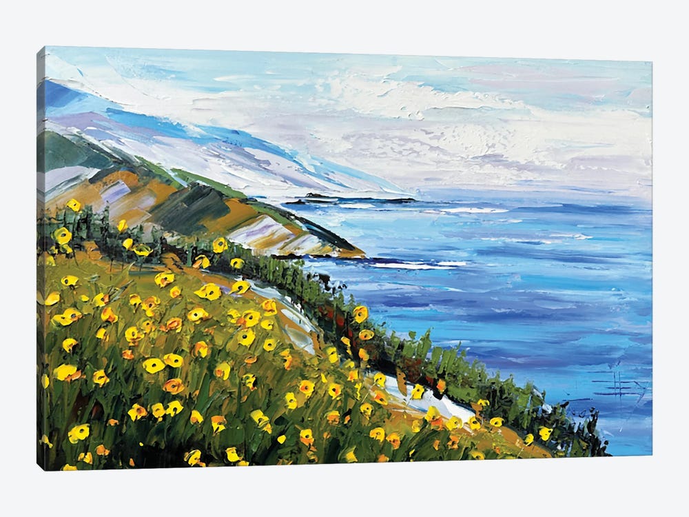 Enchanted Coast by Lisa Elley 1-piece Canvas Art Print