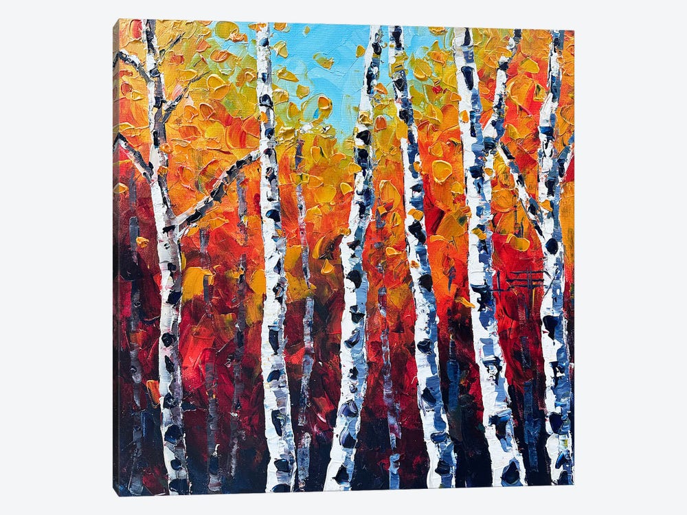 Autumn Embrace by Lisa Elley 1-piece Canvas Wall Art