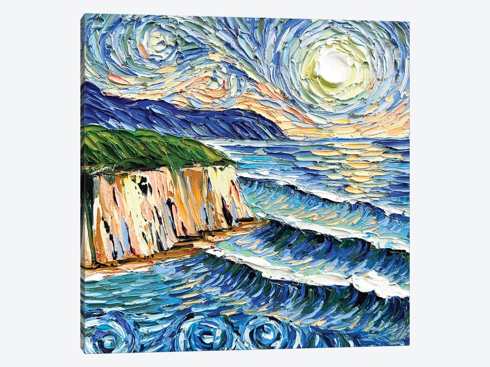 Van Gogh's Coast by Lisa Elley 1-piece Art Print