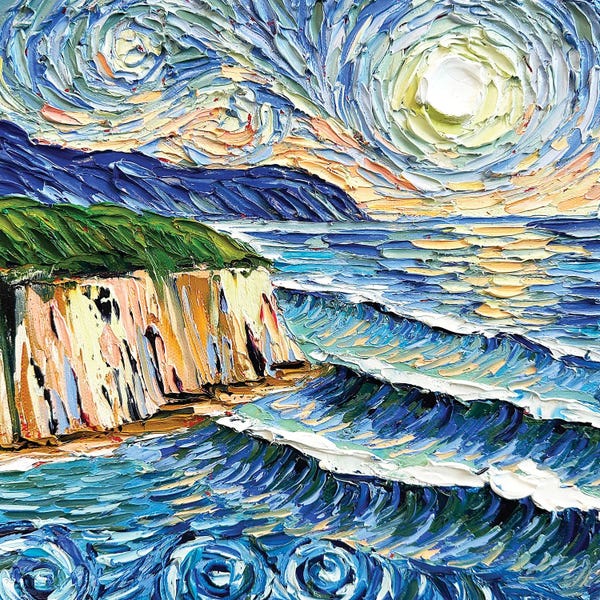 Starry Night Collection: Van Gogh's Coast by Lisa Elley