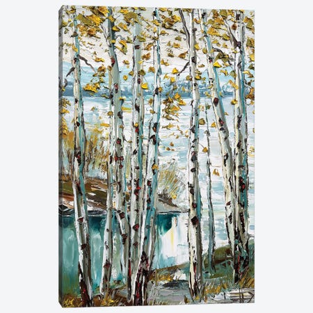 Azure Forest Dream Canvas Print #LEL851} by Lisa Elley Art Print