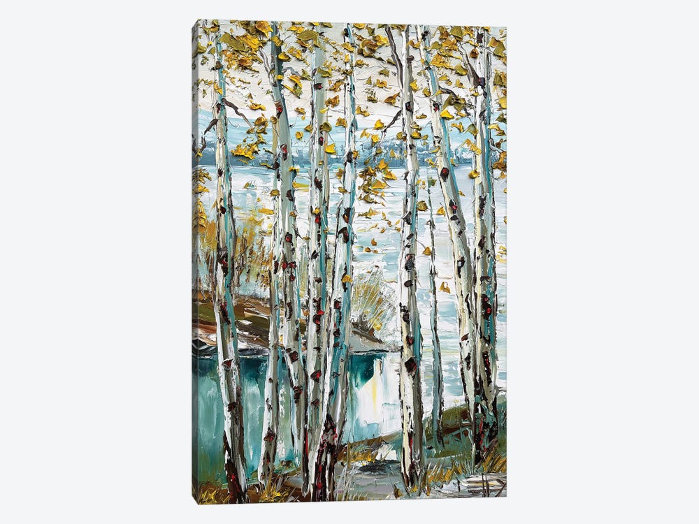 Azure Forest Dream by Lisa Elley 1-piece Canvas Artwork
