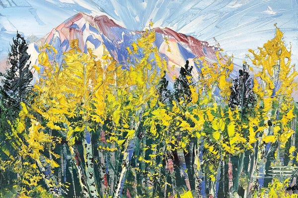 Yosemite National Park: Aspen Serenity by Lisa Elley