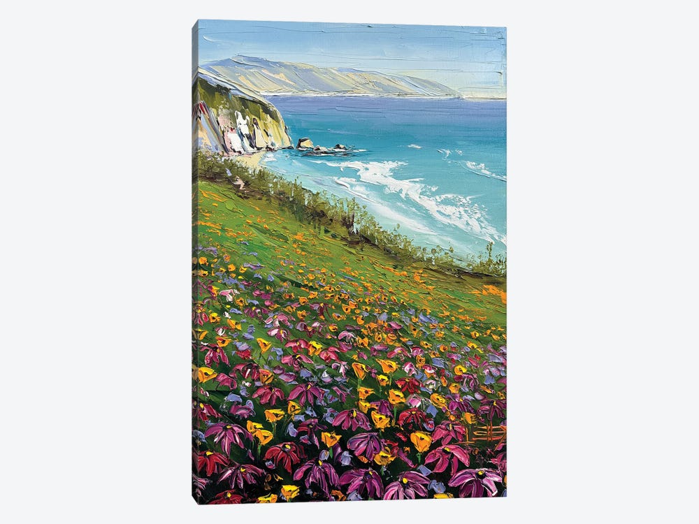 Bliss On The Coast by Lisa Elley 1-piece Canvas Artwork