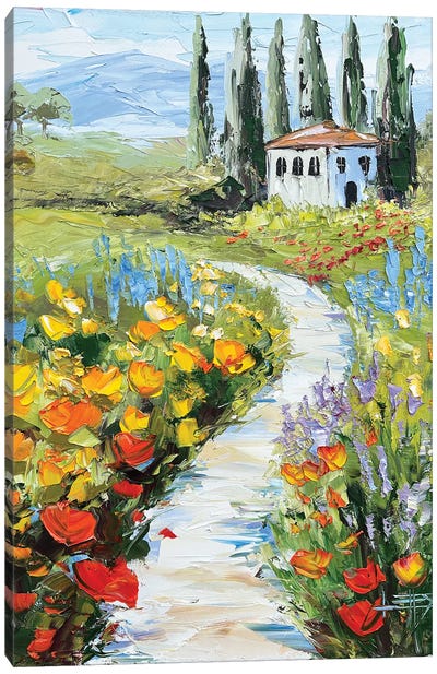 Harmony Of Blossoms Canvas Art Print - Lisa Elley