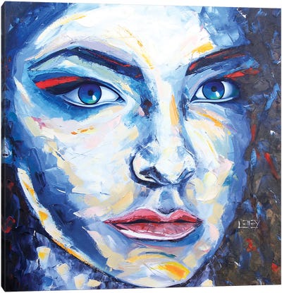 Lorde  Canvas Art Print - Lisa Elley
