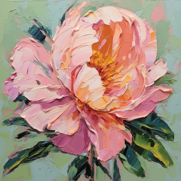 Peonies: Peony Perfect II by Lisa Elley