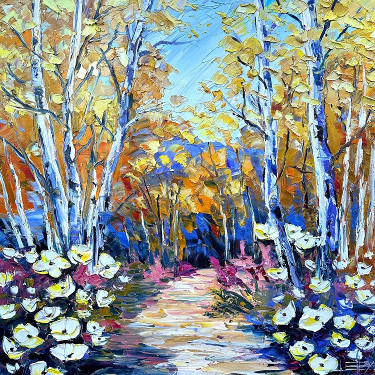 Amber Forest by Lisa Elley wall art