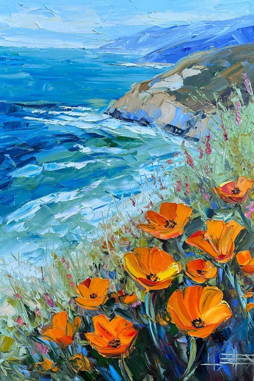 Van Gogh's Coastal Dream by Lisa Elley wall art