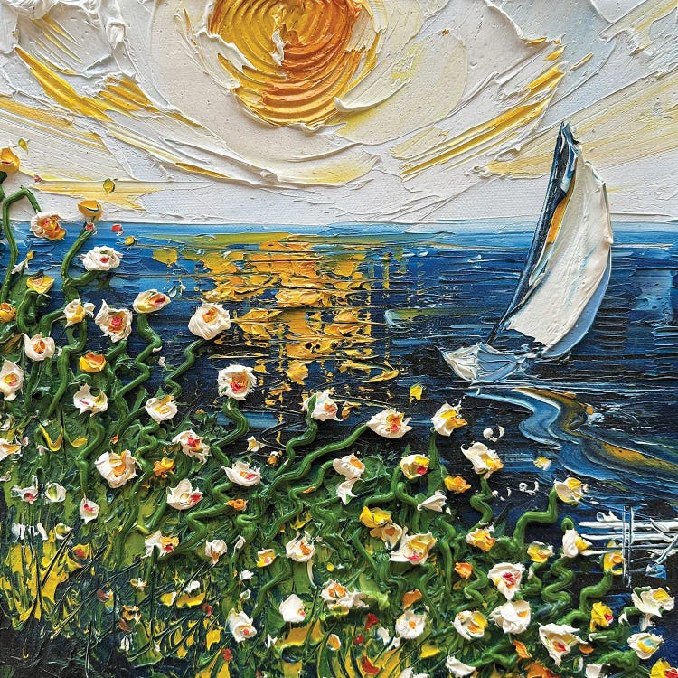 Charm On The Coast In Monterey by Lisa Elley wall art