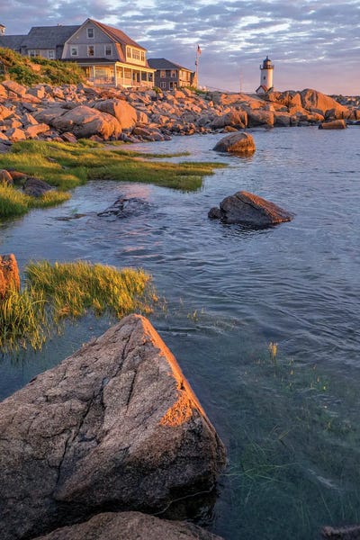 Lisa S. Engelbrecht: Annisquam Lighthouse II, Gloucester, Massachusetts, USA by Lisa S. Engelbrecht