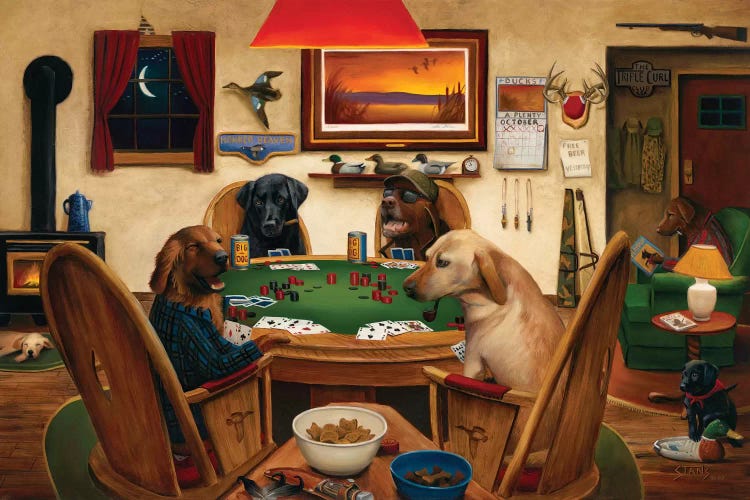 Duck Hunters by Leo Stans wall art