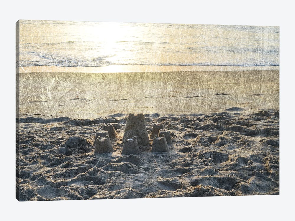 Sand Castle III by Sharon Chandler 1-piece Art Print