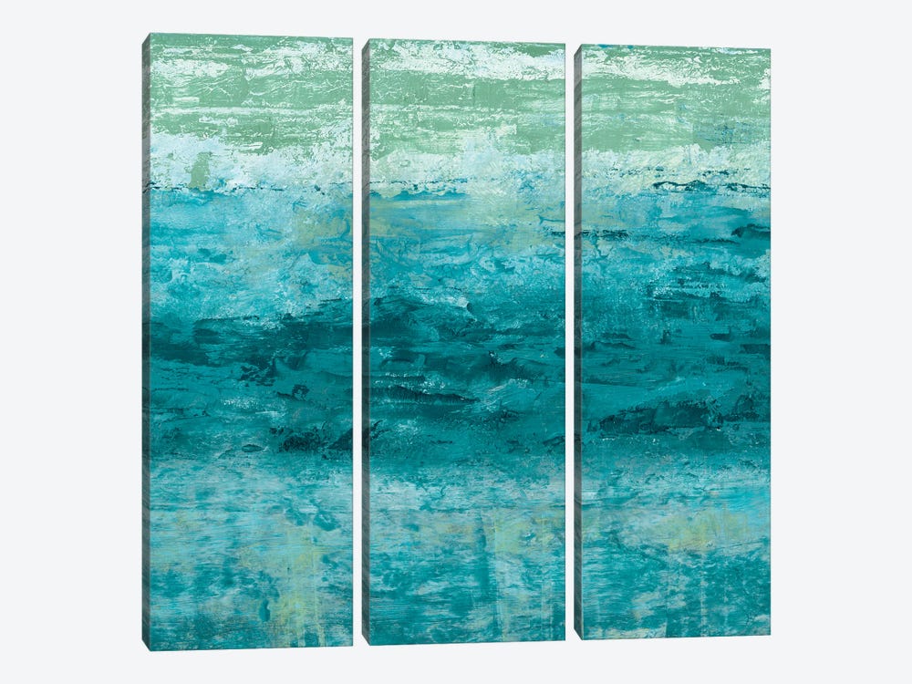 Aegean Seas I by Sharon Chandler 3-piece Canvas Art