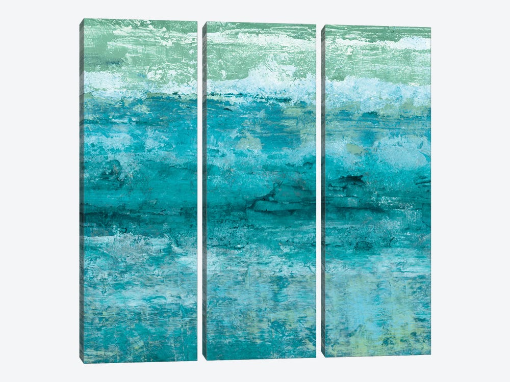 Aegean Seas II by Sharon Chandler 3-piece Canvas Print