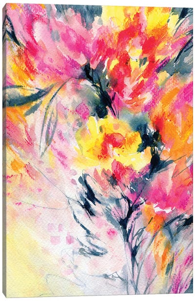 Happy With You Canvas Art Print - Lesia Binkin