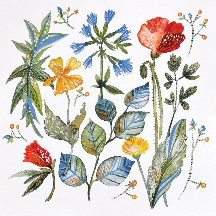 Meadows II by Lesia Binkin wall art
