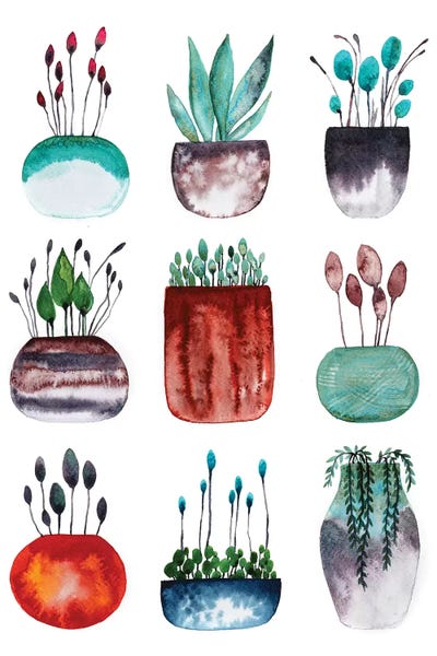 Tiny Collection by Lesia Binkin framed wall art