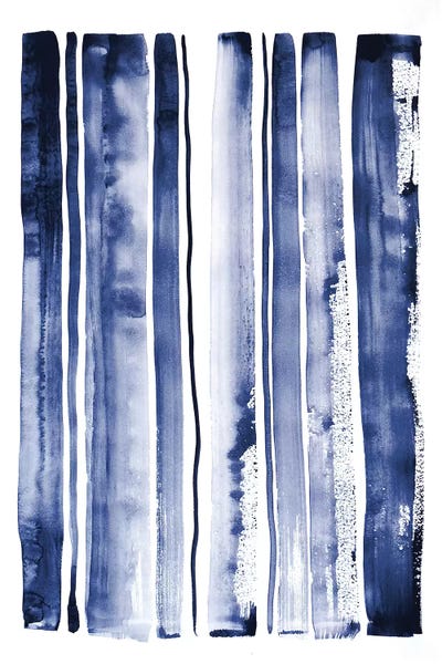Abstract: Blue Rain II by Lesia Binkin